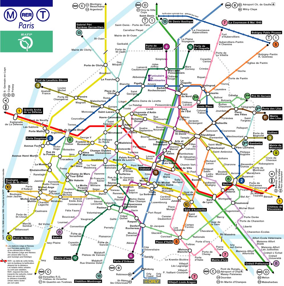 Paris métro | presentement